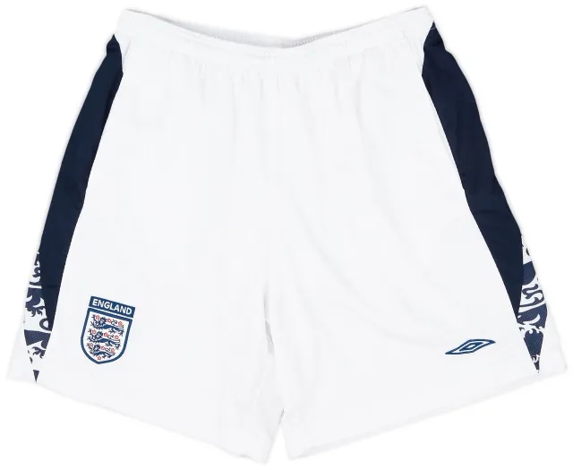 2007-09 England Umbro Training Shorts - 6/10 - (XL)