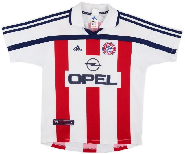 adidas 2000-01 Bayern Munich Away Shirt - 5/10 - (Y)