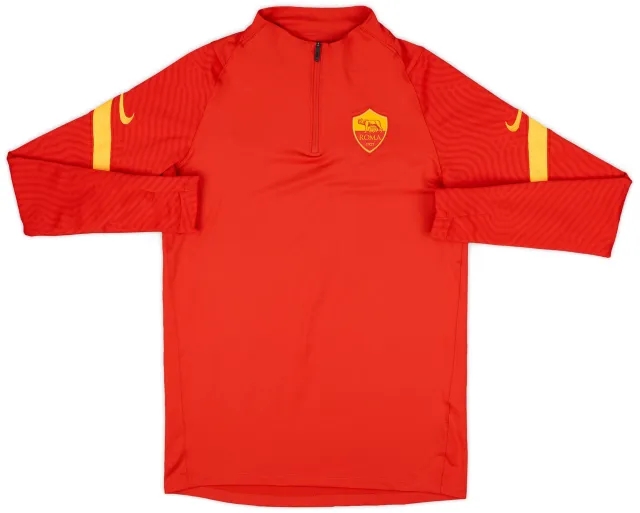 2020-21 Roma Nike 1/4 Zip Drill Top - 9/10 - (S)