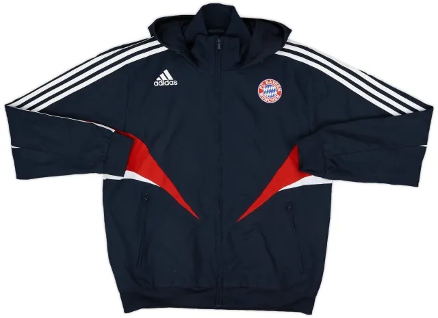 2008-09 Bayern Munich adidas Hooded Rain Jacket - 9/10 - (M)