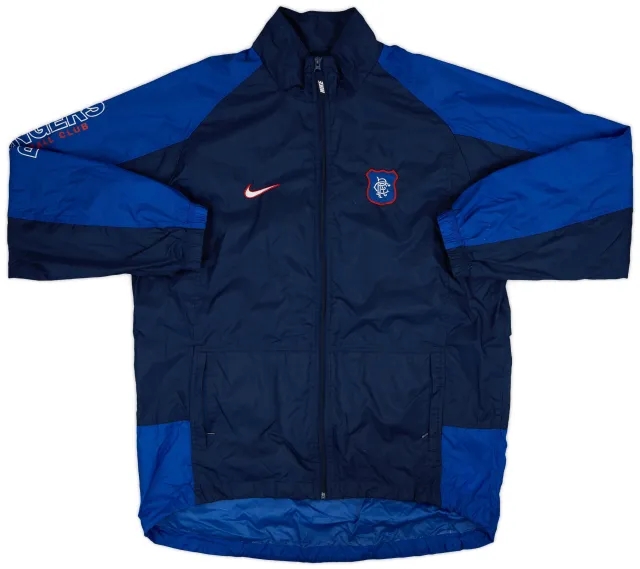 1997-98 Rangers Nike Rain Jacket - 7/10 - (XL)