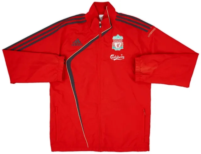 2009-10 Liverpool adidas Track Jacket - 9/10 - (M)
