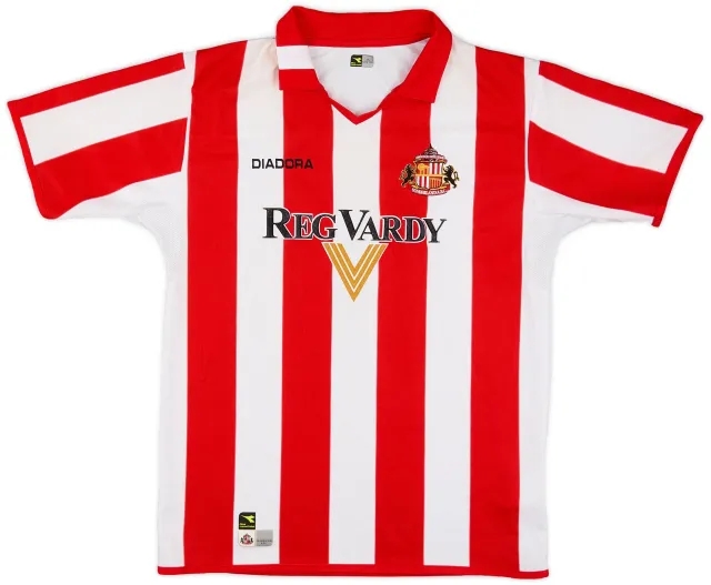 Diadora 2004-05 Sunderland Home Shirt - 7/10 - (L.Boys)