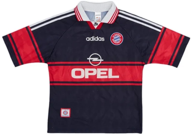 adidas 1997-99 Bayern Munich Home Shirt - 8/10 - (Y)