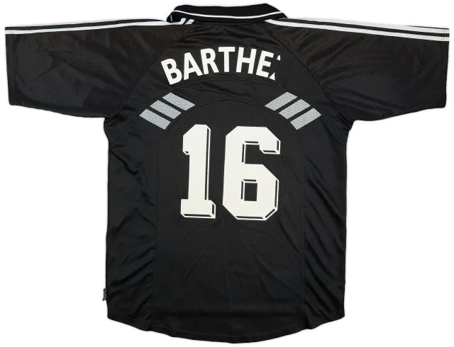 adidas 1998 France GK S/S Shirt Barthez #16 - 4/10 - (L)