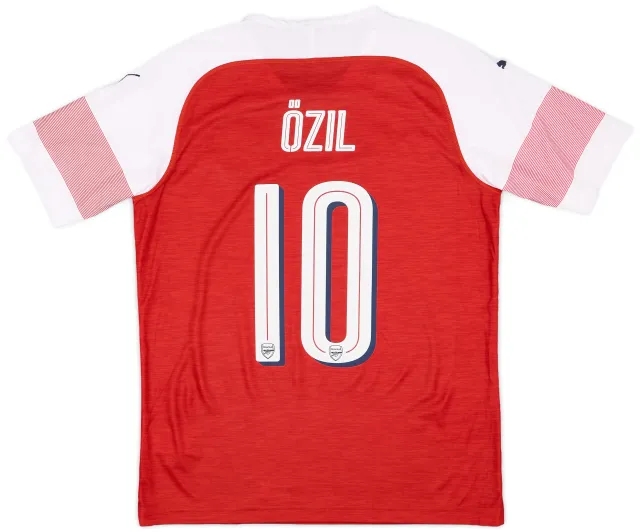 Puma 2018-19 Arsenal Home Shirt Ozil #10 (M)