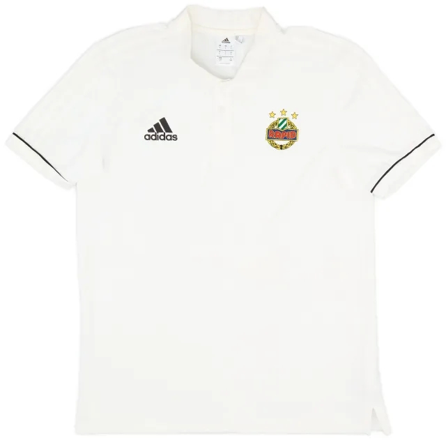 2018-19 Rapid Vienna adidas Polo Shirt - 8/10 - (L)