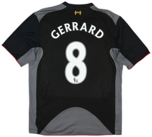 2012-13 Liverpool Away Shirt Gerrard #8 - 5/10 - (M)