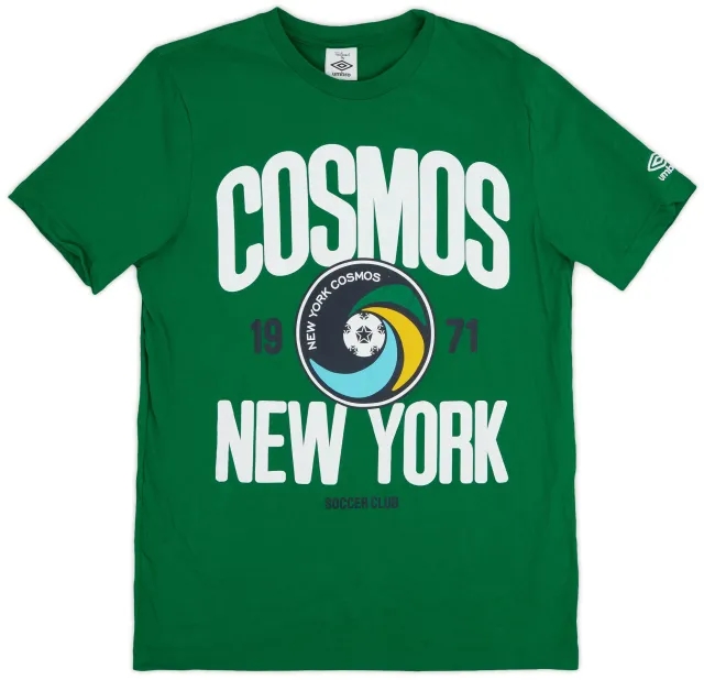 2010-12 New York Cosmos Umbro Cotton Tee - 9/10 - (L)