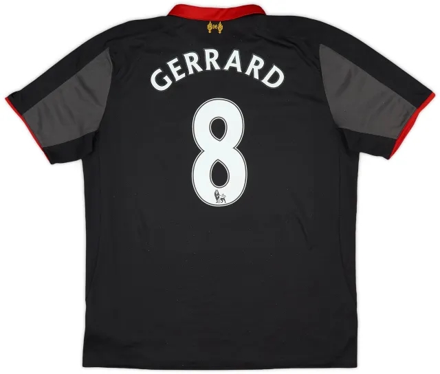 2014-15 Liverpool Third Shirt Gerrard #8 - 6/10 - (L)