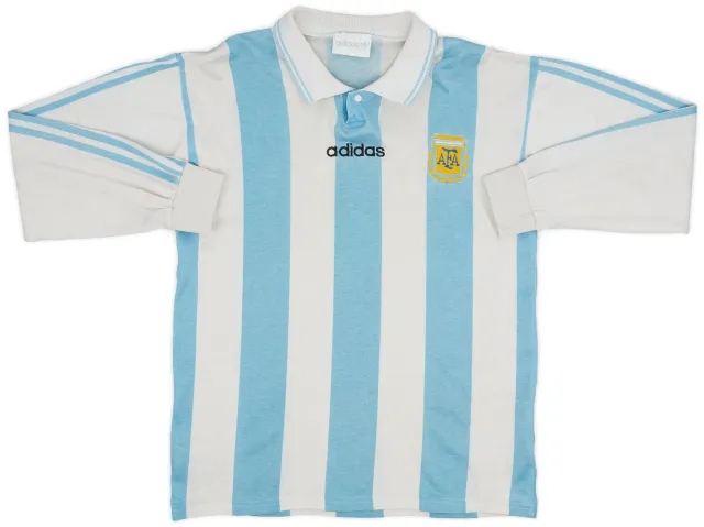 adidas 1994 Argentina Home L/S Shirt - 7/10 - (M)