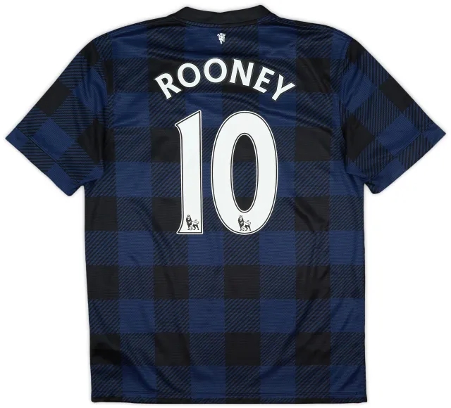 Nike 2013-14 Manchester United Away Shirt Rooney #10 - 6/10 - (M)