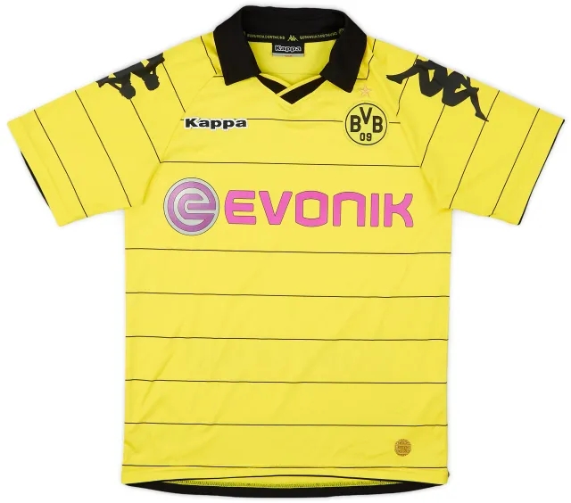 Kappa 2010-11 Borussia Dortmund Home Shirt - 9/10 - (XL.Boys)