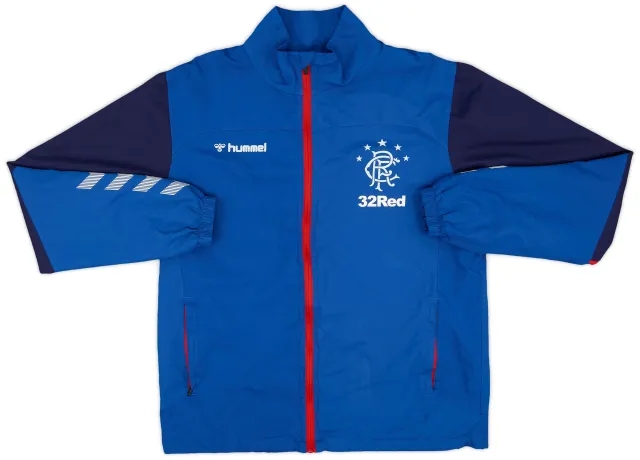 2018-19 Rangers Hummel Rain Jacket - 5/10 - (L)