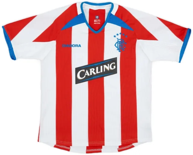Diadora 2003-04 Rangers Away Shirt - 7/10 - (M.Boys)
