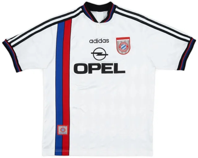 adidas 1996-98 Bayern Munich Away Shirt - 8/10 - (L.Boys)