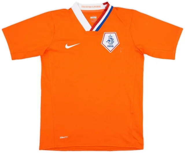 Nike 2008-10 Netherlands Home Shirt - 6/10 - (L.Boys)