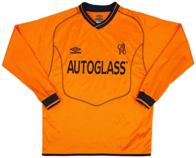 Umbro 2000-01 Chelsea GK Shirt - 9/10 - (Y)