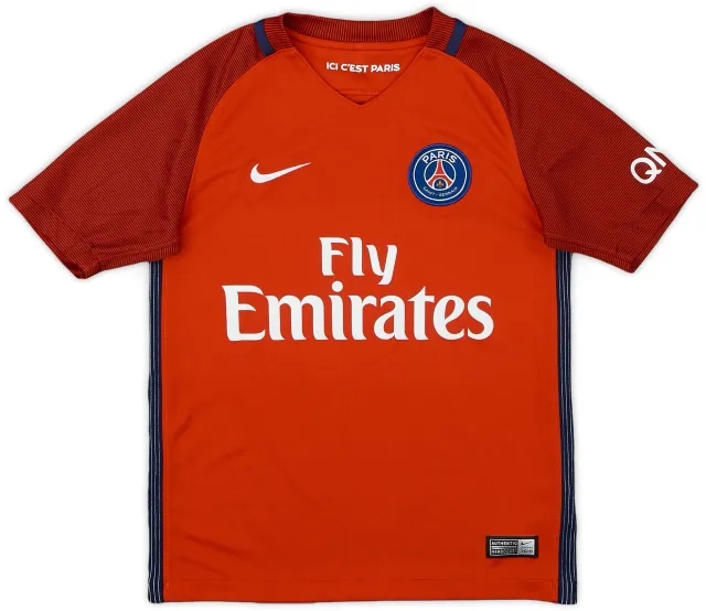 Nike 2016-17 Paris Saint-Germain Away Shirt - 9/10 - (S.Boys)
