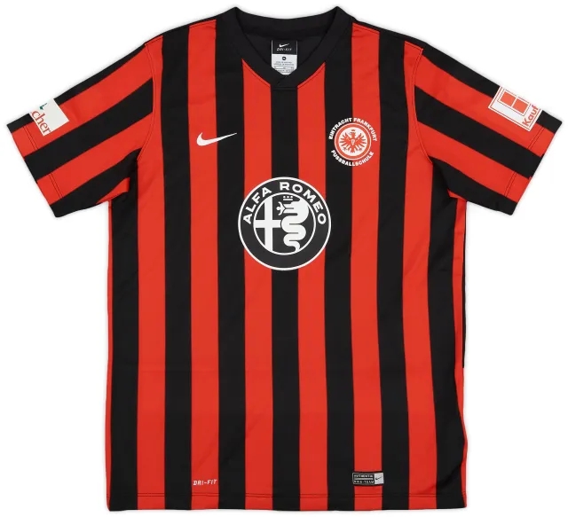 Nike 2014-15 Eintracht Frankfurt Home Shirt - 9/10 - (XL.Boys)