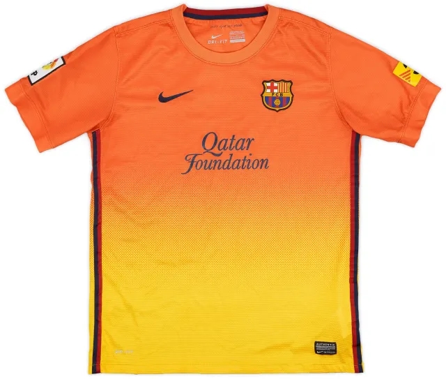 Nike 2012-13 Barcelona Away Shirt - 7/10 - (XL.Boys)