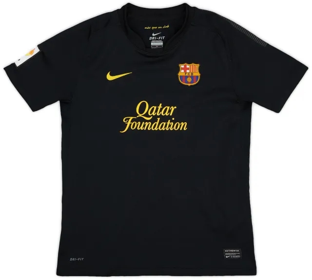 Nike 2011-12 Barcelona Away Shirt - 9/10 - (L.Boys)