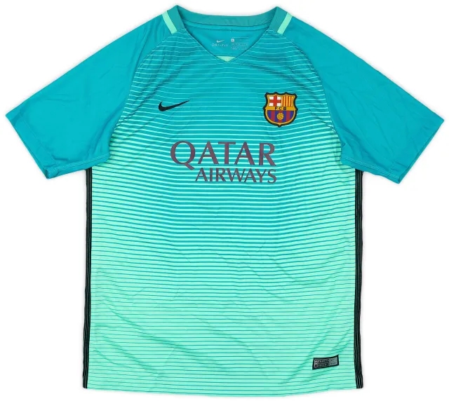 Nike 2016-17 Barcelona Third Shirt - 9/10 - (XL.Boys)