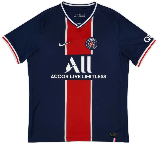 Nike 2020-21 Paris Saint-Germain Home Shirt - 6/10 - (L)
