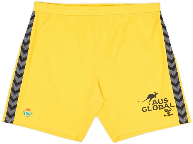 Hummel 2023-24 Real Betis GK Fourth Shorts - As New - (3XL)
