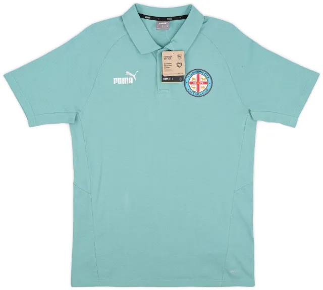 2023-24 Melbourne City Puma Casual Polo (M)