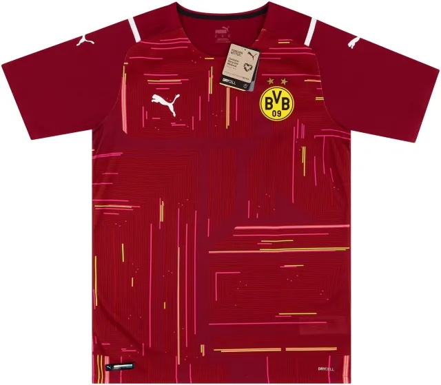 Puma 2021-22 Borussia Dortmund Player Issue GK S/S Shirt (XXL)