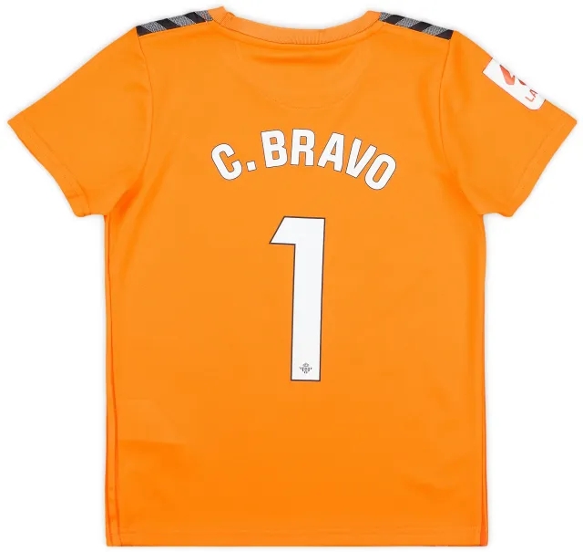 Hummel 2023-24 Real Betis GK Third Shirt C.Bravo #1 (8 Years)
