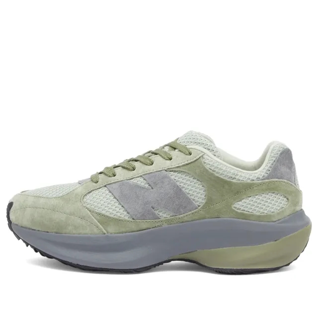 New Balance Unisex WRPD Runner in Green/Grey Suede/Mesh