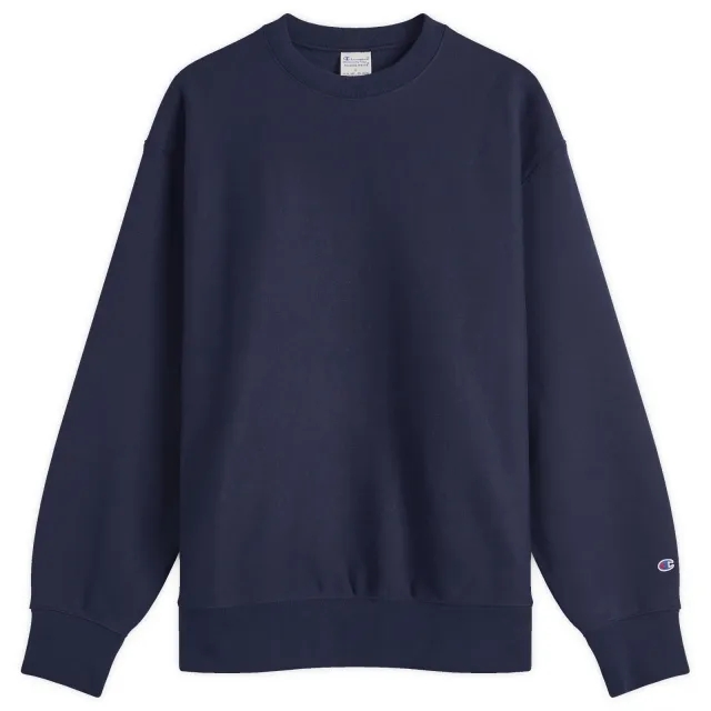 Champion Men's Reverse Weave Fleece Sweatshirt Blue
