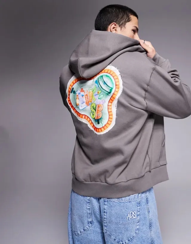 Nike Club Graphic Hoodie In Stone-Neutral
