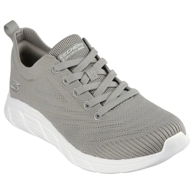 Skechers Women's BOBS Sport B Flex Lo - Graceful Stride Sneaker in Olive