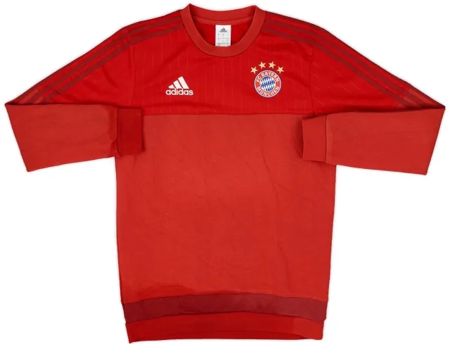 2015-16 Bayern Munich adidas Sweat Top - 6/10 - (S)