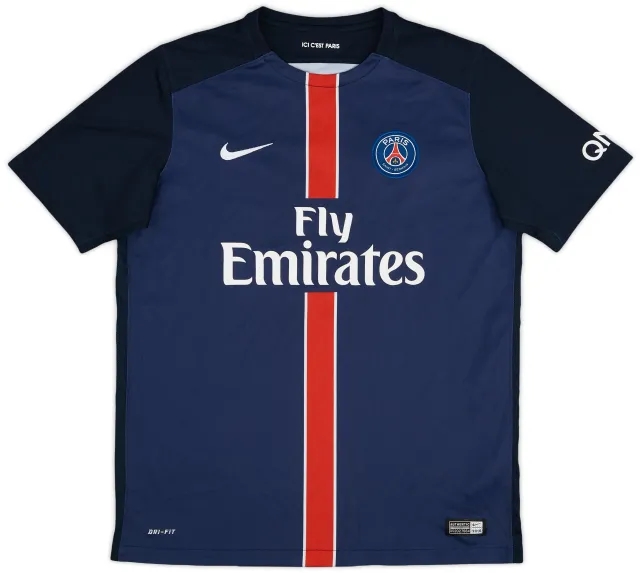 Nike 2015-16 Paris Saint-Germain Home Shirt - 9/10 - (XL.Boys)