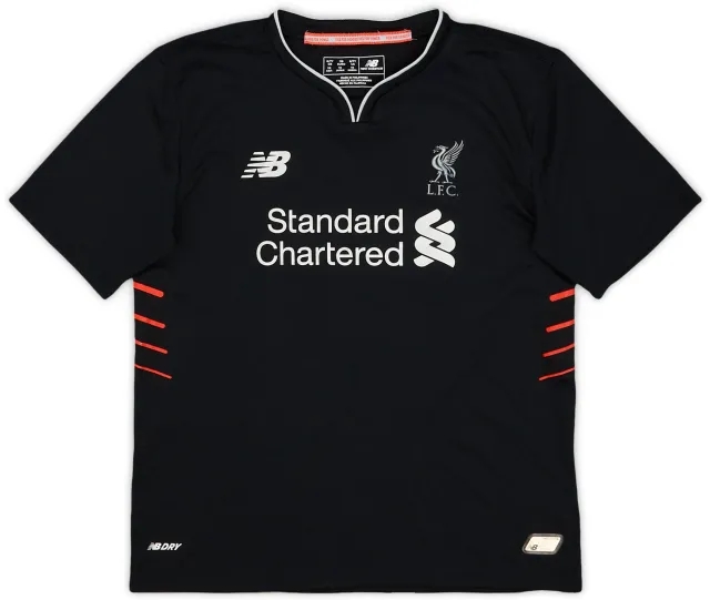 NewBalance 2016-17 Liverpool Away Shirt - 8/10 - (6-7 Years)