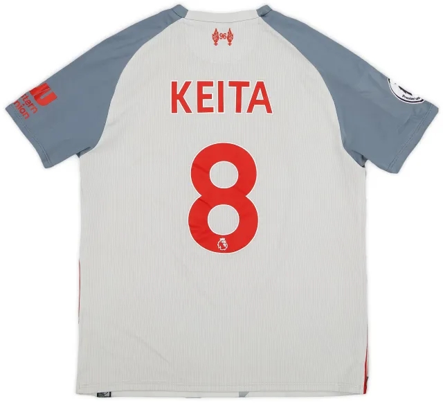 NewBalance 2018-19 Liverpool Third Shirt Keita #8 - 6/10 - (M.Boys)