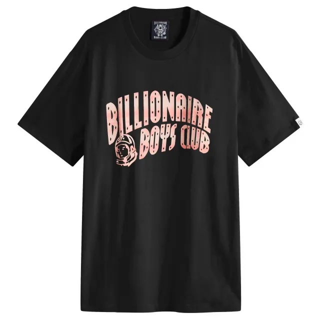 Billionaire Boys Club Men's Mountain Fill Arch Logo T-Shirt Black