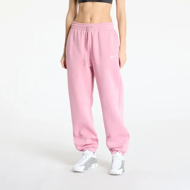 Nike Sportswear Phoenix Fleece Women's High-Waisted Oversized Sweatpants Elemental Pink/ Sail M