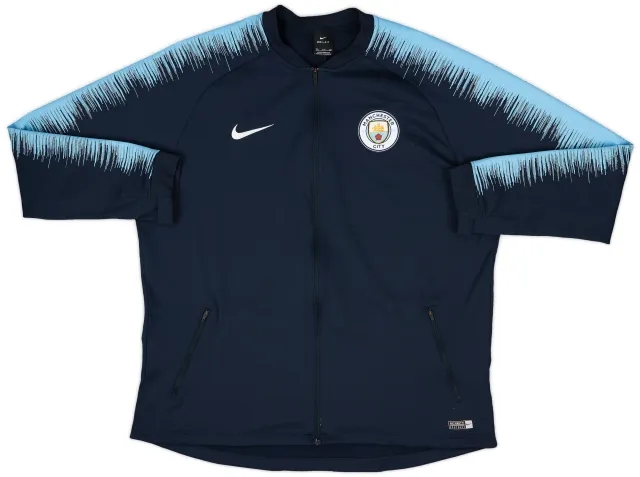 2018-19 Manchester City Nike Track Jacket - 7/10 - (XXL)