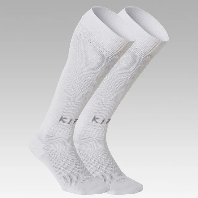 Kipsta Kids' Football Socks F100 - White