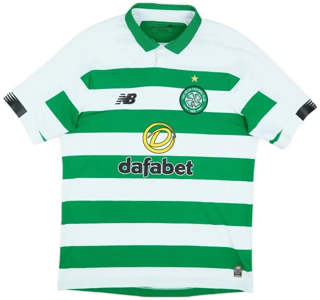 NewBalance 2019-20 Celtic Home Shirt - 8/10 - (M)