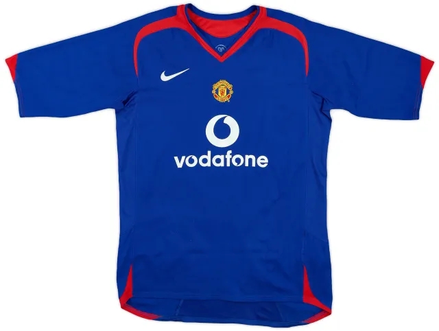 Nike 2005-06 Manchester United Away Shirt - 6/10 - (XL.Boys)