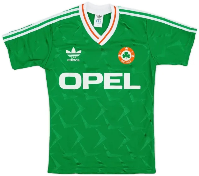 adidas 1990-92 Ireland Home Shirt - 9/10 - (Y)