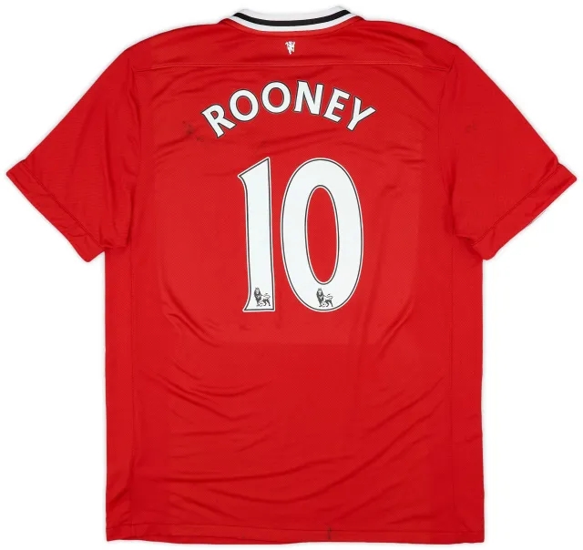 Nike 2011-12 Manchester United Home Shirt Rooney #10 - 5/10 - (XL)