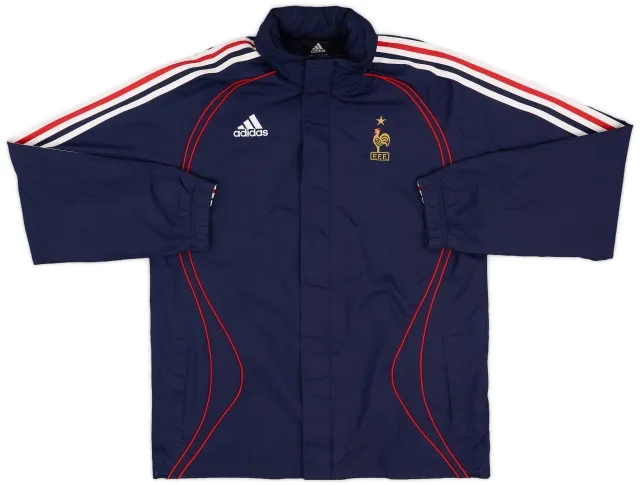 2007-08 France adidas Track Jacket - 9/10 - (S)