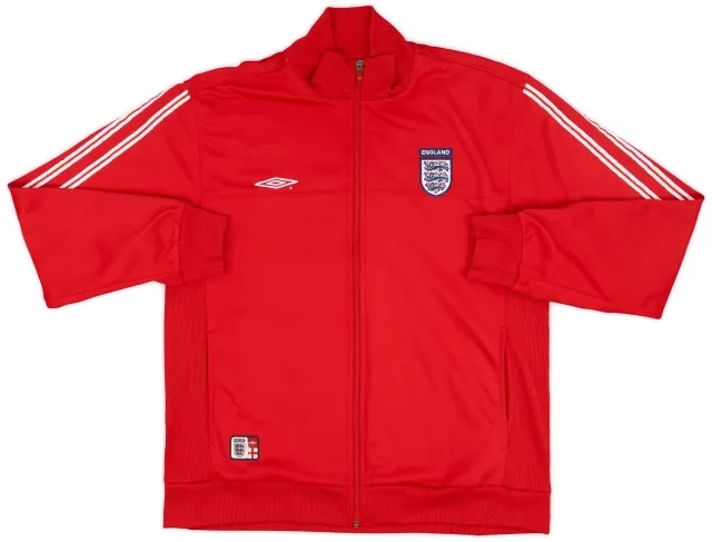 2007-09 England Umbro Track Jacket - 6/10 - (M)